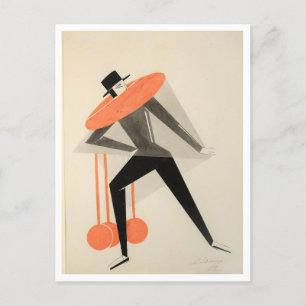 Alexandra Exter - Skizze 1924 Postkarte