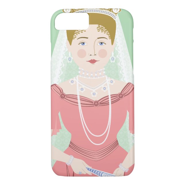 Alexandra Feodorovna Romanova Matryoshka Fall Case-Mate iPhone Hülle (Rückseite)