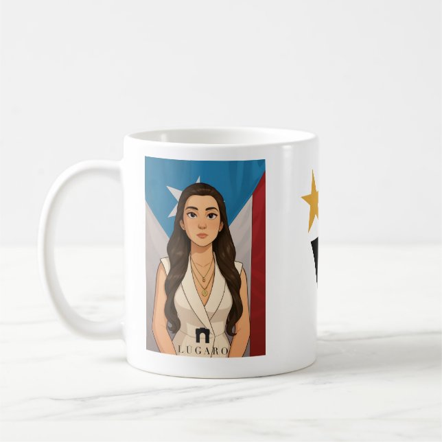 Alexandra Lugaro und Rafael Bernabe Kaffeetasse (Links)