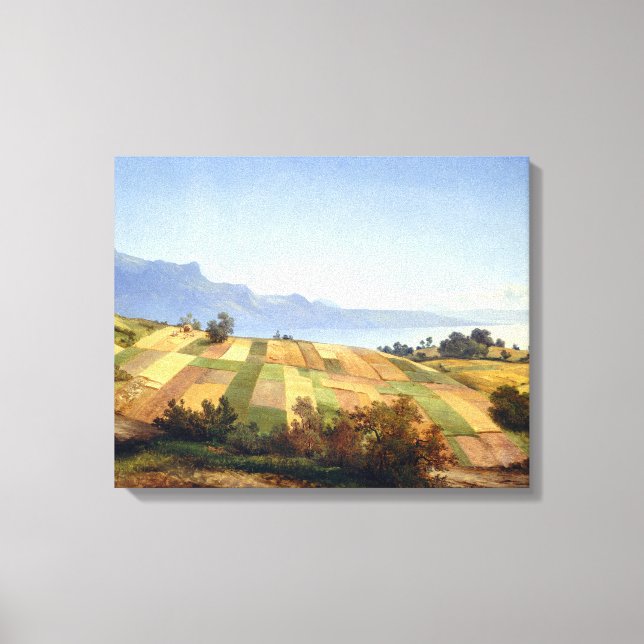 Alexandre Calame Schweizer Landschaft Leinwanddruck (Vorderseite)