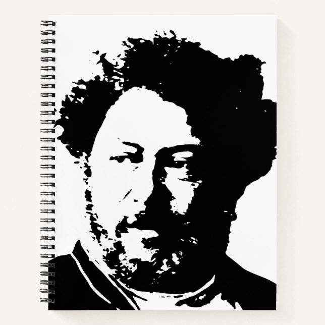 Alexandre Dumas Notizbuch (Vorderseite)