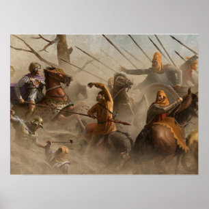 Alexandre La Grande mosaïque Affiche Remastée