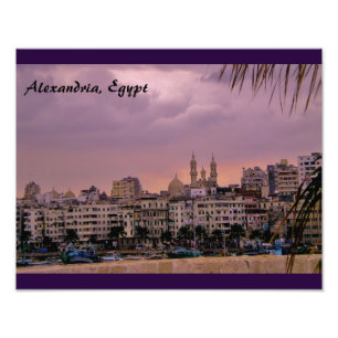Alexandria, Ägypten Fotodruck