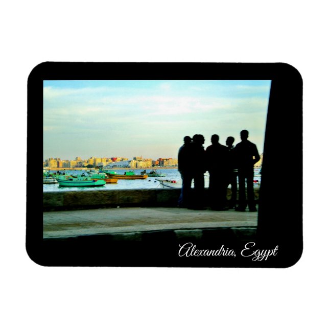 Alexandria, Ägypten Magnet (Horizontal)