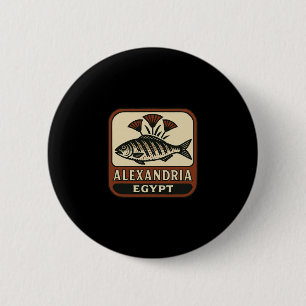 Alexandria Ägypten Souvenir Ägyptischer Fisch Und Button