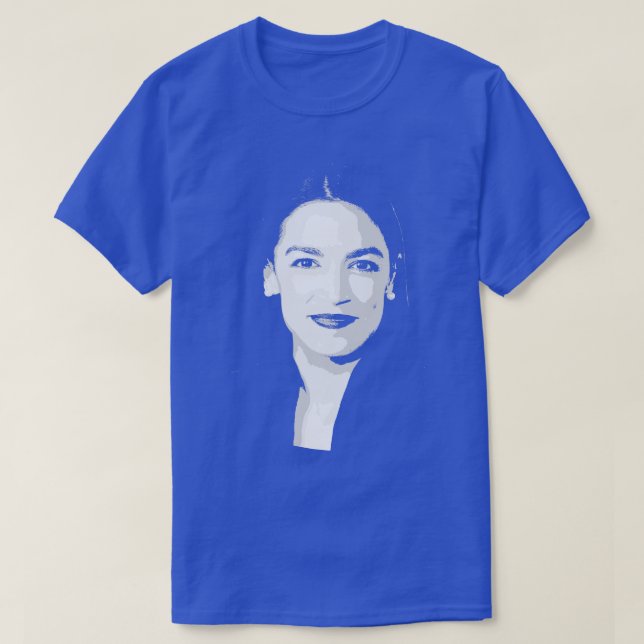 Alexandria Ocasio Cortez, AOC T-Shirt (Design vorne)