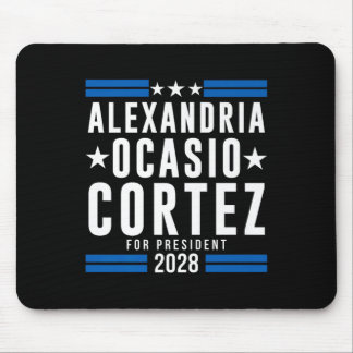 Alexandria Ocasio Cortez für den Präsidenten 2028, Mousepad