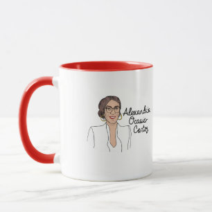 Alexandria Ocasio-Cortez für Präsident Tasse