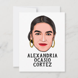 ALEXANDRIA OCASIO CORTEZ INDIVIDUELL KARTE