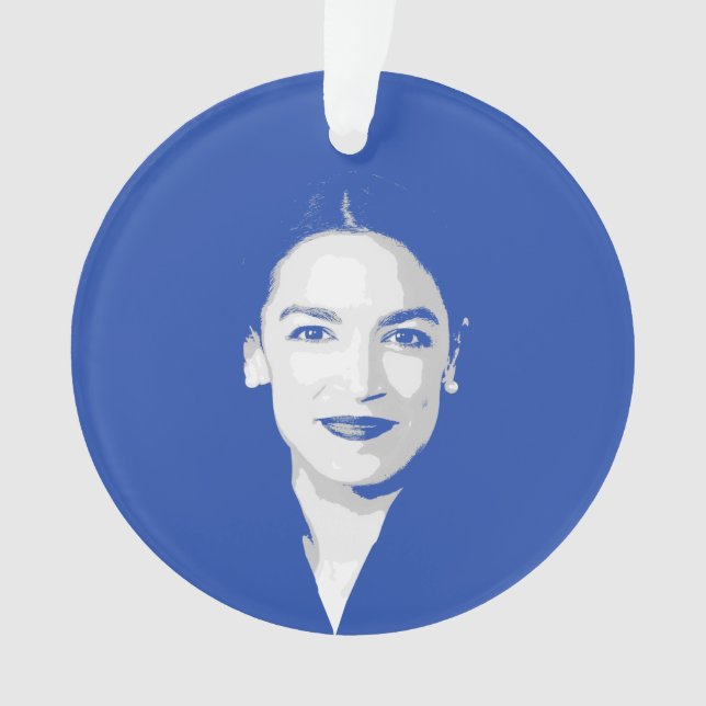 ALEXANDRIA OCASIO-CORTEZ ORNAMENT (Vorderseite)