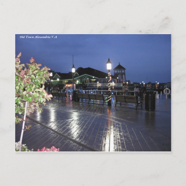 Alexandria V.A. Postcard Postkarte (Vorderseite)