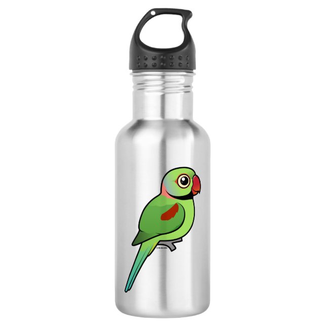 AlexandrineParakeet Trinkflasche (Vorderseite)