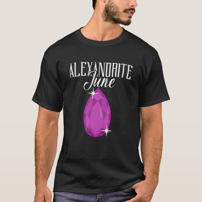 Alexandrite June   Prospecting Prospector Mining P T-Shirt (Vorderseite)