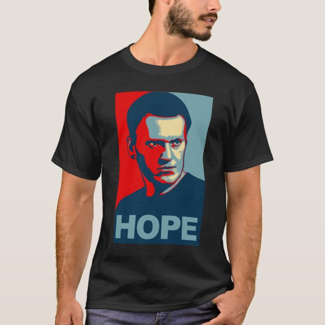 Alexei Nawalny Hope Russland T-Shirt (Vorderseite)