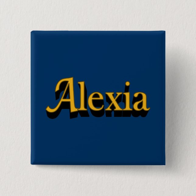 Alexia-Taste Button (Vorderseite)