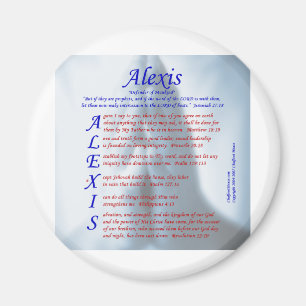 Alexis Acrostic Magnet