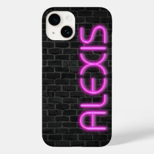 ALEXIS in PINK Neonlicht Case-Mate iPhone 14 Hülle