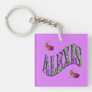 Alexis, Name der Damen aus Lavender, Schlüsselanhänger