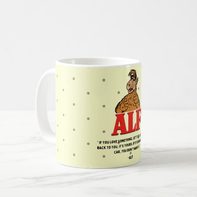 "Alf" Kaffeetasse (Vorderseite Links)