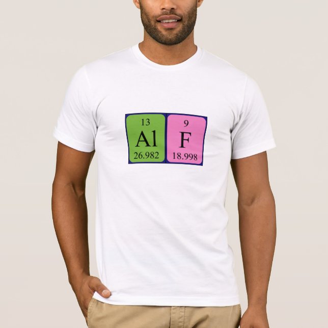 Alf Periodenname Shirt (Vorderseite)