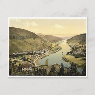 Alf und Bullay, Mosel, Tal der, Deutschland selten Postkarte
