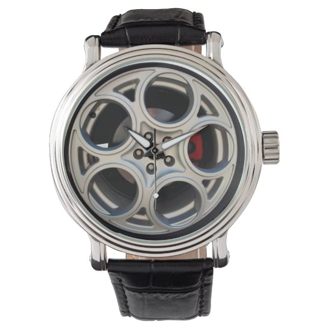 Alfa horloge voor de autoliefhebber armbanduhr (Vorderseite)