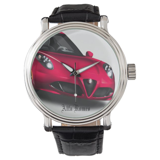 Alfa romeo armbanduhr (Vorderseite)