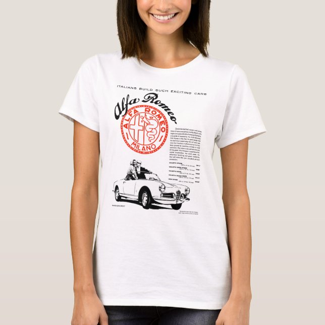 ALFA ROMEO GIULIETTA SPIDER35 T-Shirt (Vorderseite)