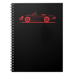 Alfa Romeo Giulietta Spider Spyder Duetto Graduate Notizblock