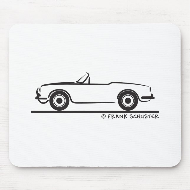 Alfa Romeo Guilietta Spider Mousepad (Vorne)