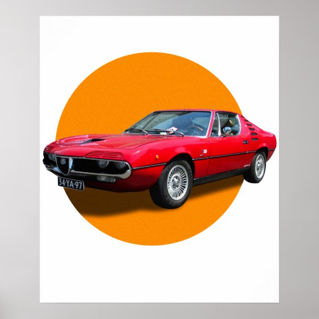 Alfa Romeo Montreal Poster (Vorne)