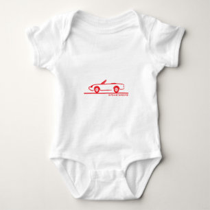 Alfa Romeo Spider Duetto Baby Strampler