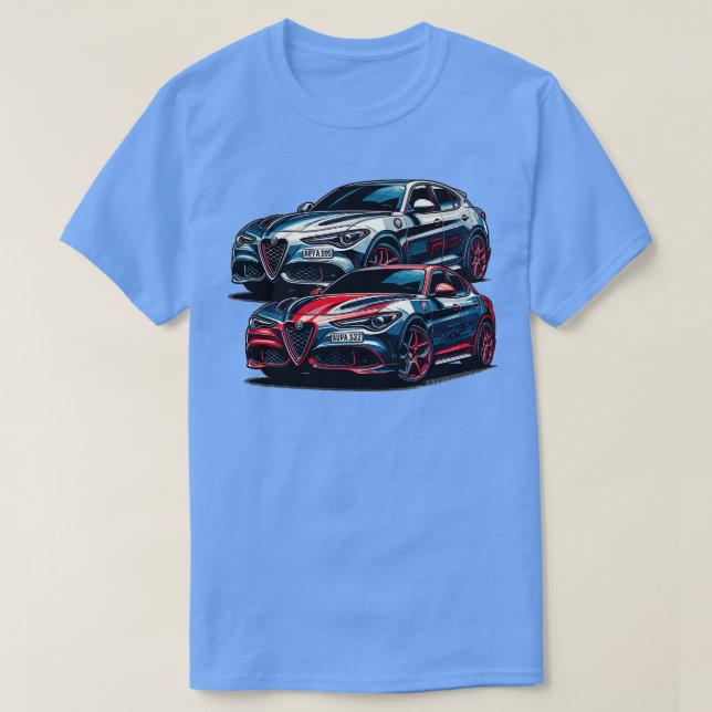 Alfa Romeo Stelvio 8 T-Shirt (Design vorne)