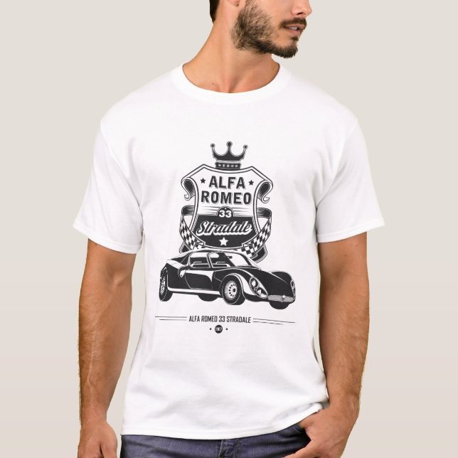 Alfa Romeo Stradale T-Shirt (Vorderseite)