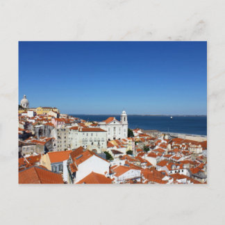 Alfama, Lissabon, Portugal Postkarte