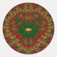 ALFIE HÜBSCH 3D! Gold, Rot und Grün ~