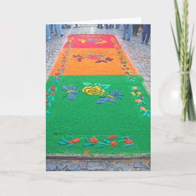 Alfombra 13 karte (Vorderseite)