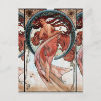 Alfons Mucha 1898 Dance