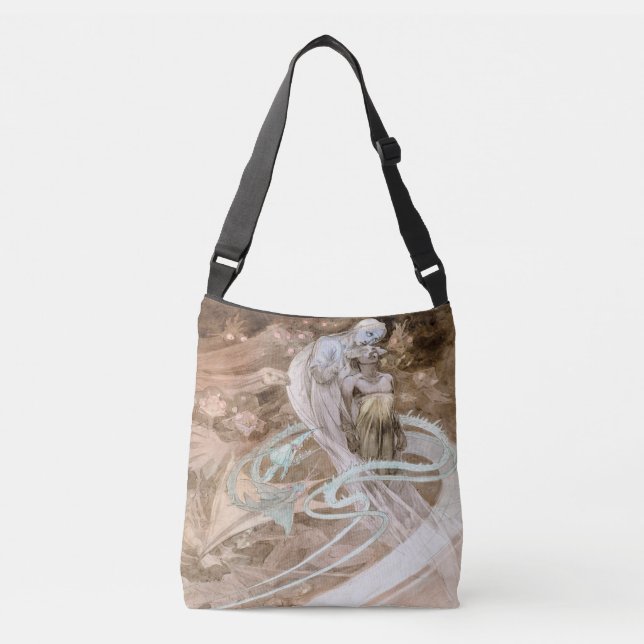 Alfons Mucha 1899 Le Pater Tragetaschen Mit Langen Trägern (Vorderseite)