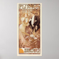 Alfons Mucha - Art Nouveau Poster