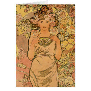 Alfons Mucha ~ Die Rose
