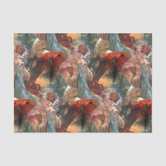 Alfons Mucha Lefevre 1903 Utile Seidenpapier (Vorderseite)