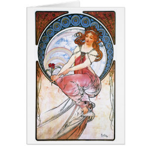 Alfons Mucha : Muse de la peinture