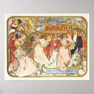 Alfons Mucha - Poster Art Nouveau