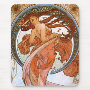 Alfons Mucha: Tanz Mousepad