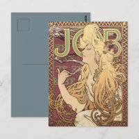 Alfonse Mucha Job Art Nouveau Frau