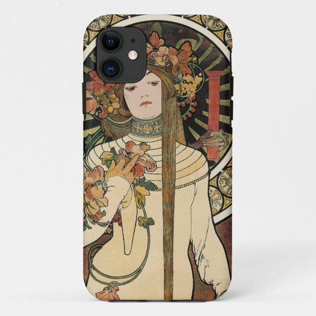 Alfonse Mucha Trappistine Nouveau Case-Mate iPhone Hülle (Rückseite)