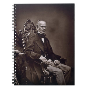 Alfred Auguste Cuvillier-Liliengeschmückt Notizblock