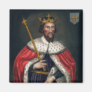 Alfred das große (849-99), nach einer Malerei in Magnet
