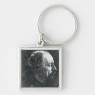 Alfred, Lord Tennyson (1809-92) c.1868 Schlüsselanhänger